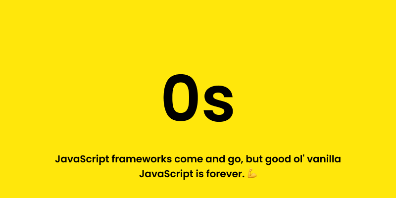 seconds-since-last-javascript-framework